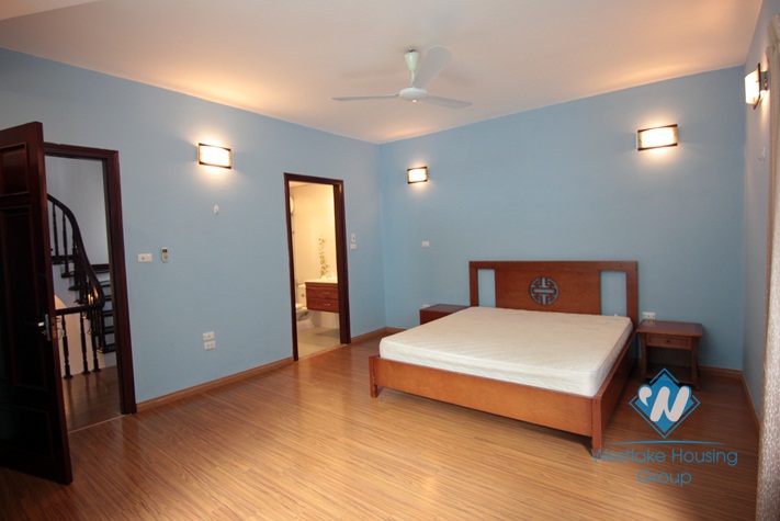 Nice and bright house with four bedroom for rent in Tay Ho area.